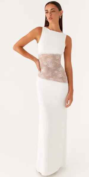 Peppermayo White Maxi Dress thumbnail 1
