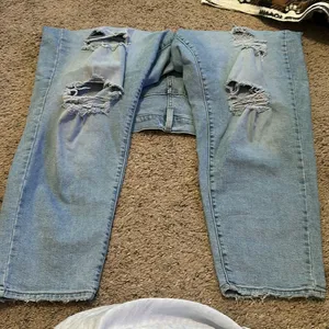 Levi’s High Waisted Distressed Mom Jeans thumbnail 2