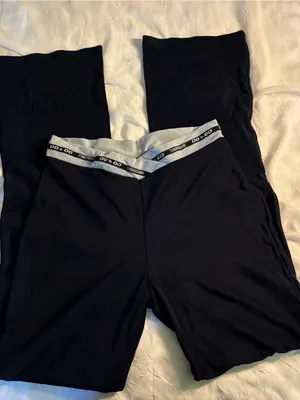 Women's y2k sweatpants lounge jersey bottoms in navy blue thumbnail 5