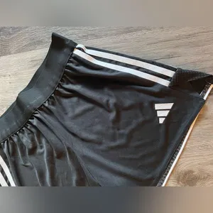 Adidas Black High Rise Shorts thumbnail 2