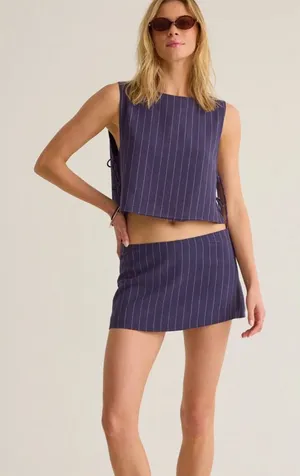 Briley side tie tank and mini skort altard state thumbnail 1
