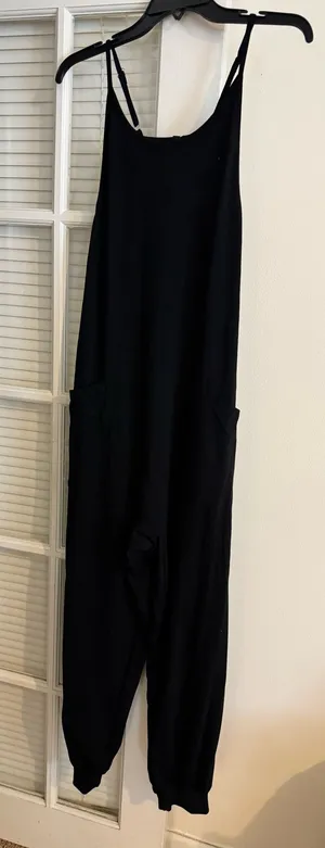 Anrabess Harem Jumpsuit Black Size M thumbnail 1