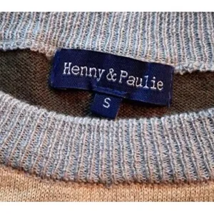 Henny & Paulie Women's Sweater Long Sleeve Stripes Multicolor Size‎ S thumbnail 3