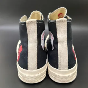 CONVERSE X Comme des Garçons PLAY High Top Chuck 70 Unisex Sneakers Women’s 7 thumbnail 4