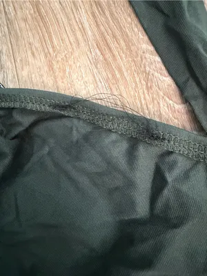Lulu's Cute Inspiration Dark Green Sleeveless Halter Top thumbnail 4