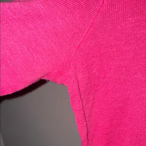 Ralph Lauren Sport Vibrant Pink Knit V Neck Sweater thumbnail 5