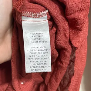 Stetson Cinnamon Brown Long‎ Sleeve Herringbone Western Button Up Blouse Cowgirl thumbnail 6
