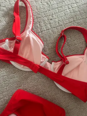 Red Cupshe Bikini Set  thumbnail 5