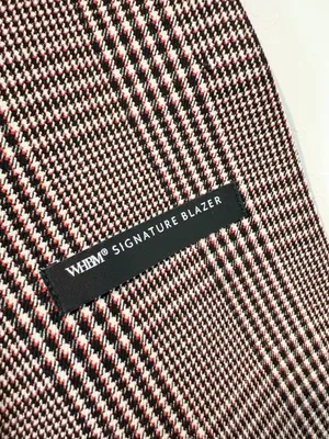 White House Black Market Plaid Signature Blazer Plus Size 14 Academia Corporate thumbnail 5