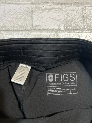 Figs Black Scrubs Pants Style T21003P thumbnail 2
