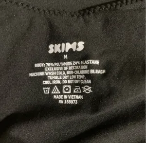 SKIMS Fits Everybody Square Neck Bodysuit M thumbnail 7