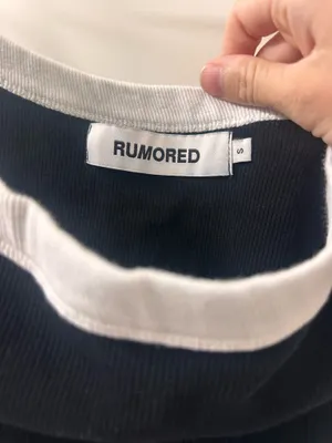 rumored tank top Black thumbnail 3