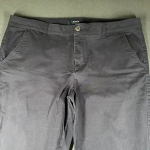 AERO Skinny Ankle Pants Womens 16 Long Navy Casual Chino‎ Stretch Flat Front thumbnail 3