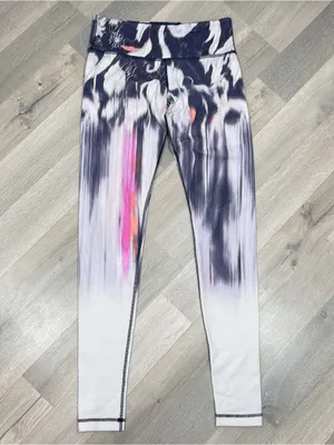 Lululemon Wunder Under Leggings Engineered Deep Mirage Purple White Tie Dye 6 thumbnail 3