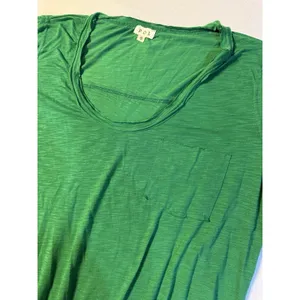 POL Women’s Green Scoop Neck Short Sleeve Shirt Size S (F25) thumbnail 3