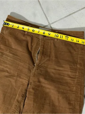 Everlane Women Brown Fall Corduroy Pants Classic Straight‎ Fit size 6 thumbnail 8