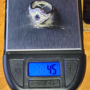 Natural Iolite Sterling Silver Ring Size 6 thumbnail 9