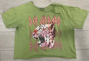 Philcos Def Leppard Cropped Tee thumbnail 1