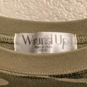 Wound Up "Sorry Not Listening" Camouflage Crewneck Sweatshirt S thumbnail 2