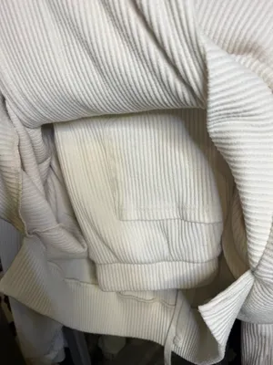 Alo Yoga Muse Hoodie Ivory with pants thumbnail 4