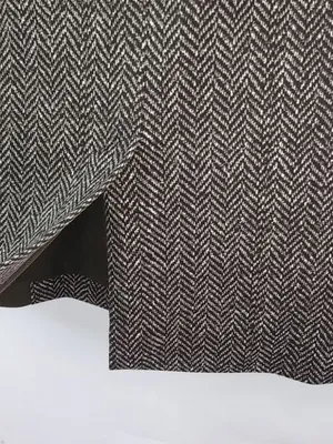 Michael Kors 6 Brown Gold Herringbone Pencil Skirt thumbnail 6