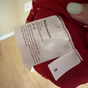 REFORMATION Red‎ Floral Mabille Midi Dress Size 2 thumbnail 8