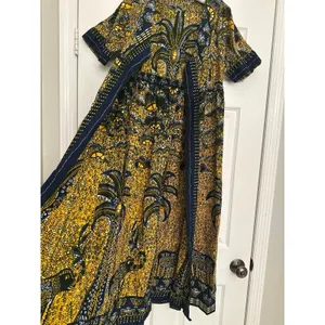 Handmade Bohemian Maxi Wrap Dress White Lotus Resortwear READ‎ thumbnail 9