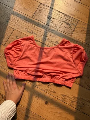 SheIn Coral Top thumbnail 2