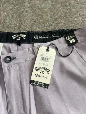 Billabong Crossfire Submersible Shorts – Men’s 38 – Lavender Light Purple – 19" – NWT thumbnail 3