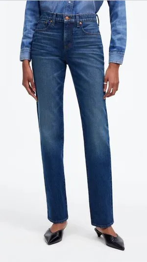 Madewell The '90s Straight Mid-Rise Jean Size 25 thumbnail 1
