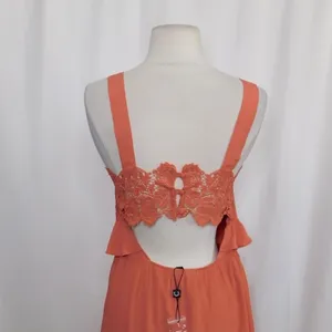 NEW!! FOR LOVE AND LEMONS Sienna Dress Lace Keyhole‎ Mini Party Romantic Small thumbnail 8