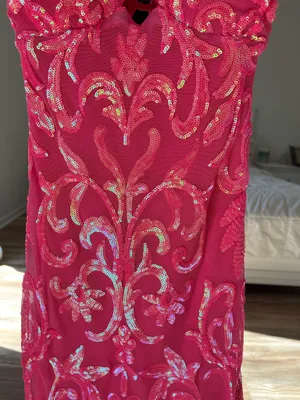 B. Darlin Hot Pink Homecoming Dress thumbnail 5