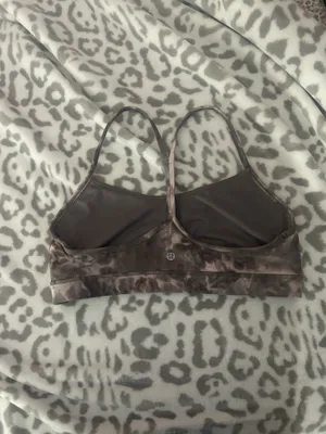 Lululemon Marble Brown Sports bra thumbnail 3