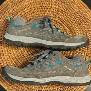 Gray‎ and Teal Eddie Bauer sneakers/hiking shoes women’s size 7.5 thumbnail 6