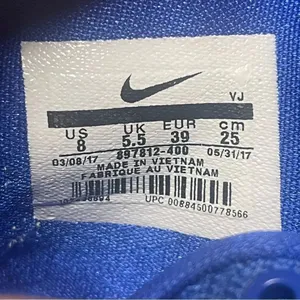 Nike Hyperdunk 2017 Women's Blue Basketball Shoes Size 8 thumbnail 3
