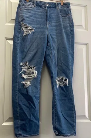 American Eagle curvy mom jean thumbnail 1