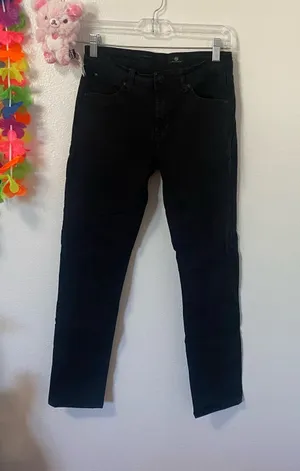 AG Black Pants Size 2 thumbnail 1