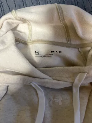 Under Armour Hoodie Women’s Sweatshirt cream/tan thumbnail 3