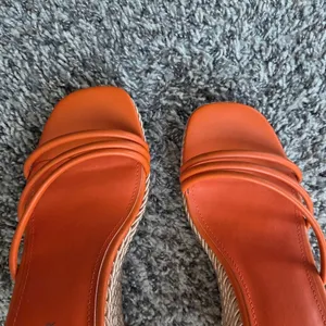 Marc Fisher Zeki Wedge Sandals in Orange thumbnail 7