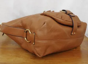 Brown Leather Michael, Michael Kors Shoulder Bag thumbnail 9