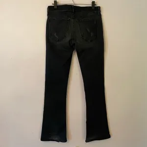 Mother Denim The Runway Flare Bootcut Jeans 9 Lives Black Wash Women's size 30 thumbnail 7