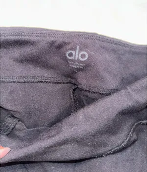 Alo Split Yoga Leggings Flare thumbnail 4