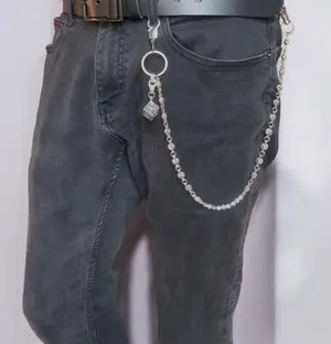 Anchor Pants Chain for Men Women,Jeans Chain,Keys Chain,Biker Wallet Chain thumbnail 1