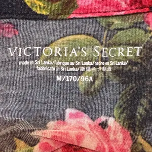 Victoria's Secret Floral Cozy Gown. Size M thumbnail 5