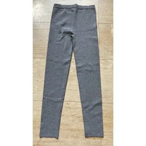 Alexander Wang Premium‎ Knit Pants Heather Grey Casual Loungewear size S thumbnail 7