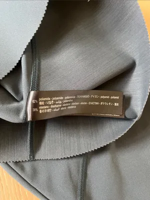 Like New Oysho High-Waisted Compressive Leggings Dark Green Grey Women's Medium thumbnail 5