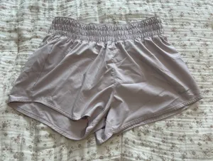 Nike Women’s Pale Lavender Athletic Shorts thumbnail 1