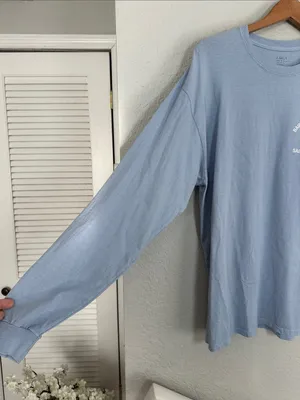 John Galt Brandy Melville Saint Barth Long Sleeve Tee Coastal Anchor Oversized thumbnail 4
