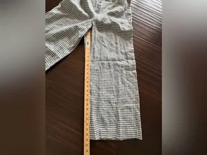 Reformation Ryan Linen Jumpsuit Sz 8 Gingham Causal Spring/Summer Halter Neck S thumbnail 9
