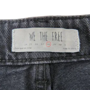 Free People We The Free Zip It Up Mini Skirt Black Denim Mini Jean Mini Skirt 28 thumbnail 9